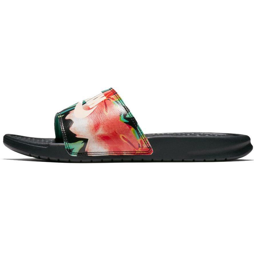 Nike Benassi Jdi Print `Black Floral`