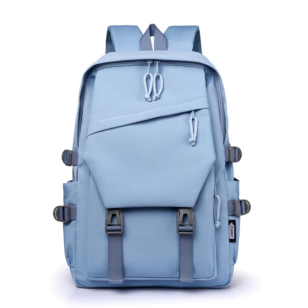 Backpack Men'S And Women'S Simple Large Capacity Leisure Outdoor Travel Backpack Business Computer Bag Leisure Simple School Bag