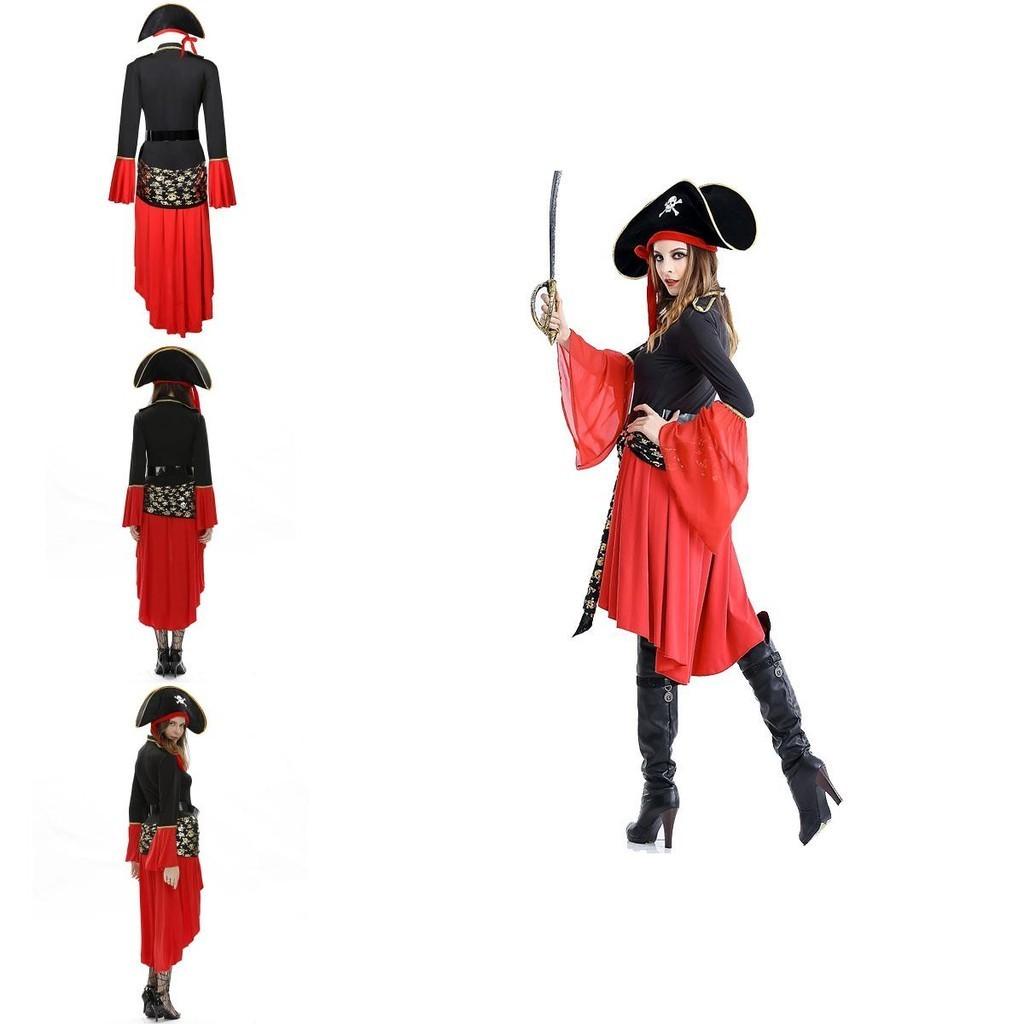 Exquisite Women Adult Pirate Costume For Halloween And Carnival Celebrations