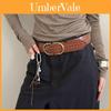 Retro Brauner Breiter Gürtel Für Damen Aus Pu-Material Mit Dornschließe Lässiges Accessoire Für Kleider Und Jeans