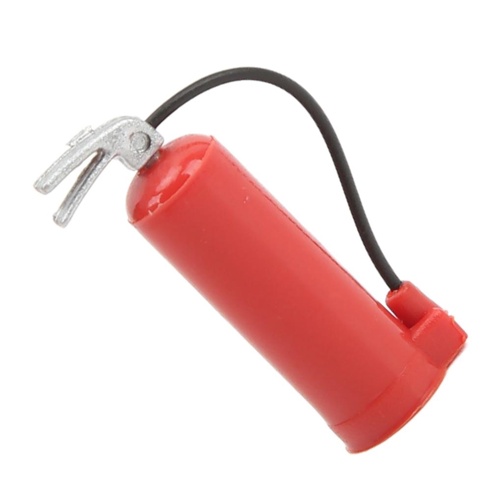 RC Fire Extinguisher Lifelike Decorative Plastic Simulation Fire Extinguisher for AXIAL SCX24 1 18 1 24 RC Cars Red