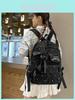 Minimalist Polyester Backpack For Teen Girls With Waterresistant Design For Casual Travel