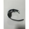 Used CASIO G-SHOCK Digital Watch Black Crack Pattern