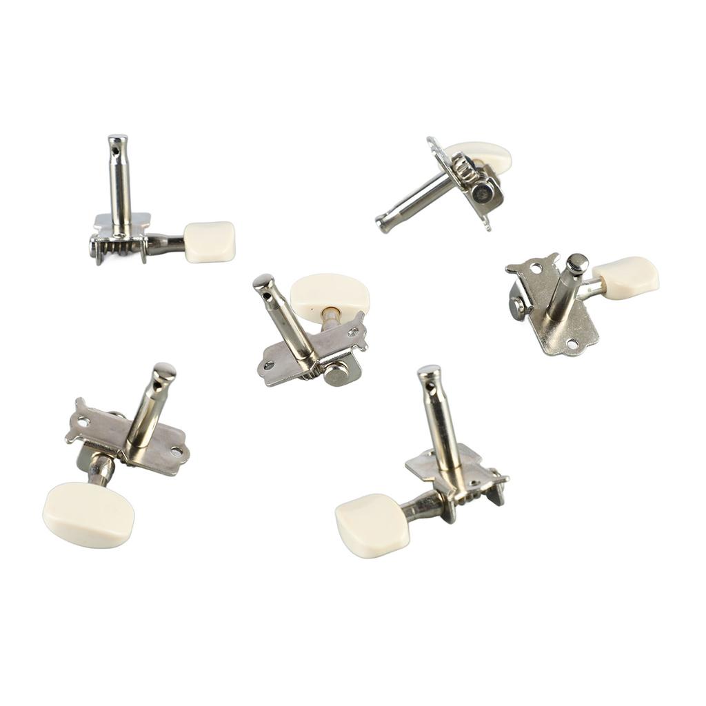 6 Stück Gitarren Locking Mechaniken Versiegelte Mechaniken Gitarren Saiten Stimmwirbel Schlüssel Zubehör