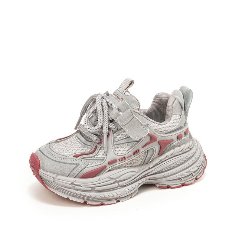 Children's sports shoes Girls' shoes 2025 new spring girls' older children's dad shoes Girls' treasure casual running shoes breathable