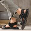 Summer New Fashion Men's Sandals Versatile Beach Sandals Retro Trend Lightweight Soft Sole Wholesale