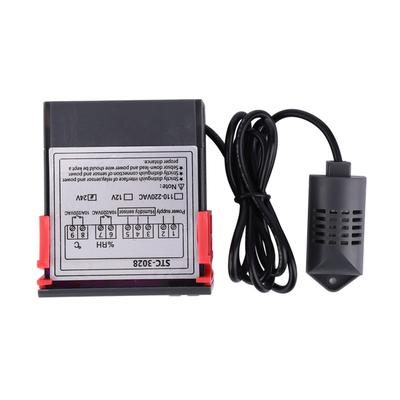 STC3028 Digital Display Temperature and Humidity Controller Meter with Integrated Sensor (24V)