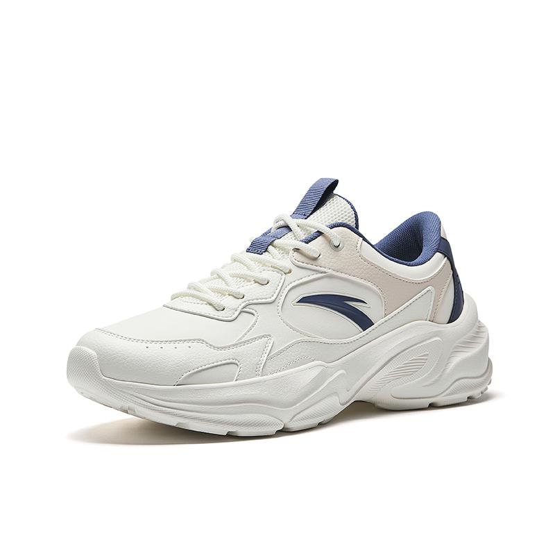 Anta Scarpe da Ginnastica Casual Basse alla Moda Comode Resistenti all'Usura Traspiranti per Uomo Millennium Blu Bianco 912538826-6