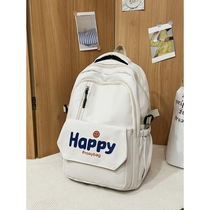 Casual large-capacity shoulder backpack New college student high school student backpack travel bag