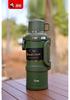 304 Stainless Steel Insulated Travel Mug with Handle - Large Capacity, Double-Layer Sports Water Bottle