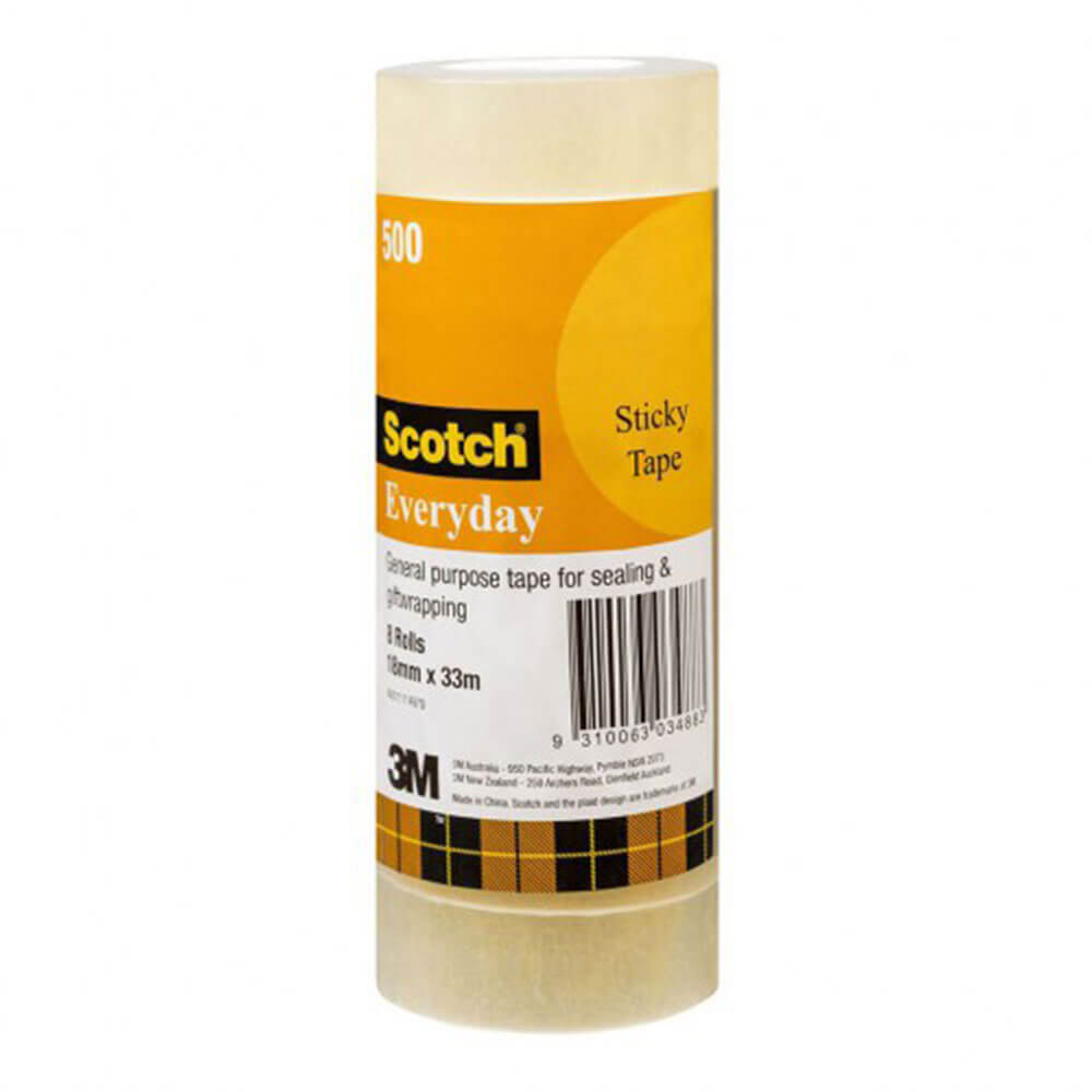 Scotch Klebeband (8er-Packung) 18mmx33m