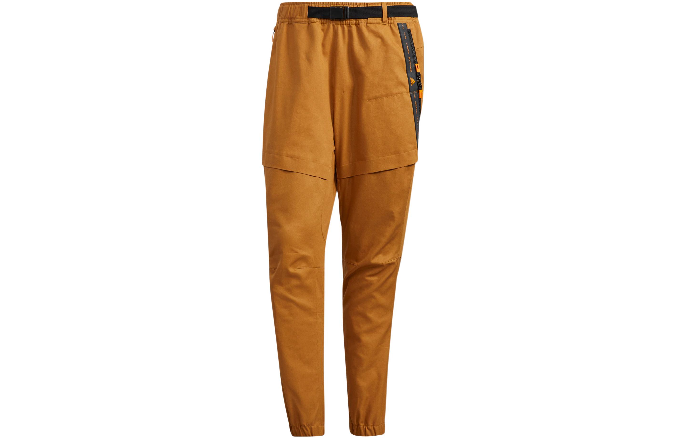 Adidas Casual Pants Men s Brown Moderate Cargo Pants HE9896 L