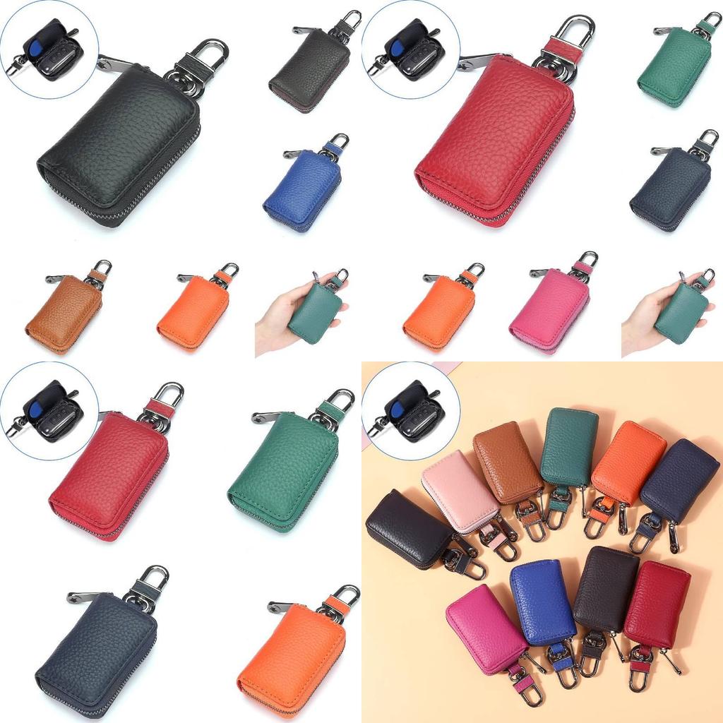 Bolsa de Couro Genuíno da Moda para Homens e Mulheres Acessório Leve e Durável em Várias Cores