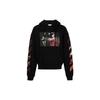 OFF WHITE Mikina Unisex Černá OMBB037R21FLE0021025