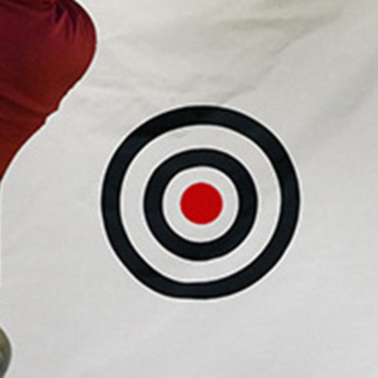 57" x 59" Golfmålduk for Netterstatning Slagtrening Mål med Stropp for Innendørs Utendørs Golftrening