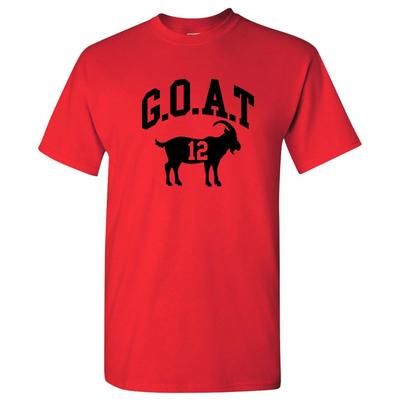 Ziegen Greatest of All Time Tampa Bay Football T-Shirt - Rot