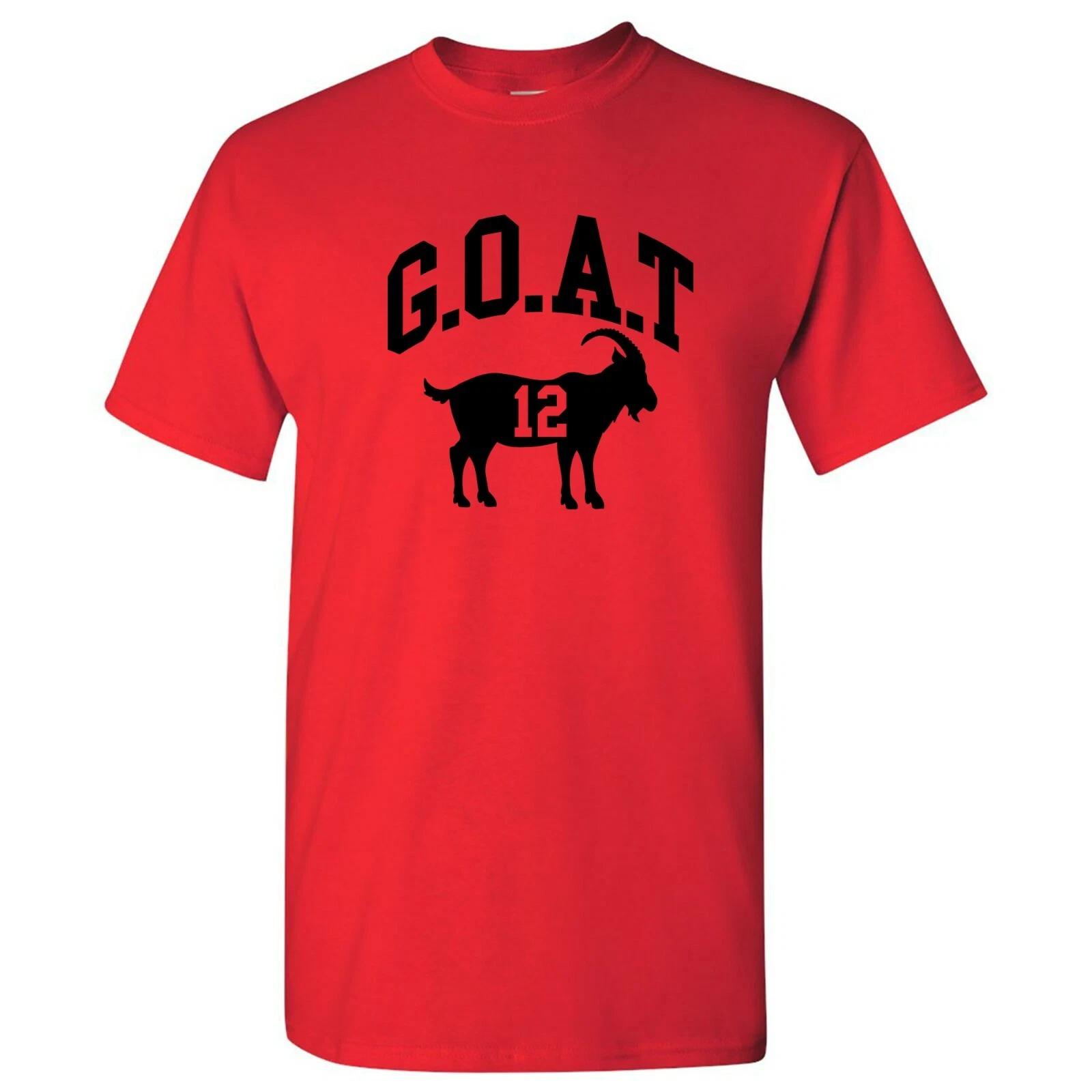 Goat Greatest of All Time Tampa Bay Football T Shirt - Red S
