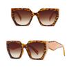 Women&Men Vintage Oversized Irregular Frame Shades Ladies Sun Glasses Square Sunglasses
