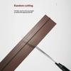 Soundproof PVC Door Bottom Seal Strip Self Adhesive Strong Adhesion Dustproof Easy Trim for Home Garage Office Entry Doors