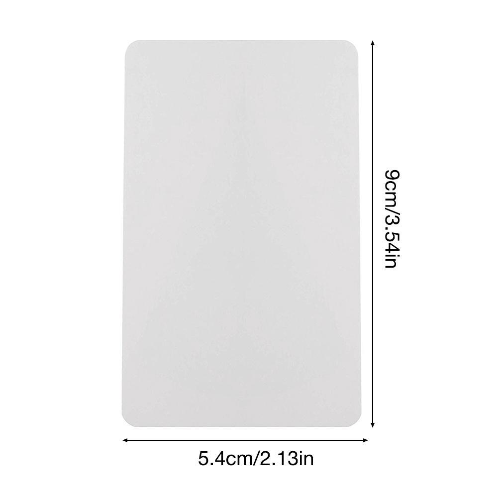 100/200 szt. Karty do gry Puste Twardy Papier Karton Papier DIY Gra planszowa Pocztówka Ręcznie robiona Tapeta Kartki Pocztowe Wiadomość Biała Karta