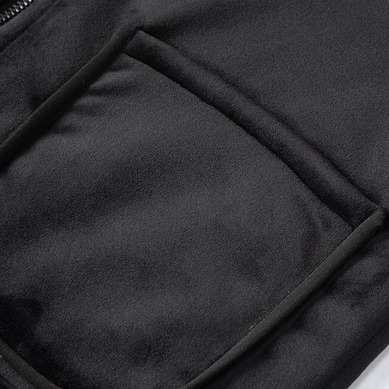 Summer Autumn Winter Plus Velvet Warm Clothes Mens Sleeveless Jacket Casual Coat Windproof Windbreaker Vest For Men Comfortable Personalized Clothes