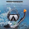 Новый силиконовый набор для снорклинга с трубкой полного осушения и маской для дайвинга