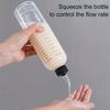 500ml Empty Hair Dye Bottle Measured Twist Top Cap Refillable Squeeze Container With Graduated Scale For Tattoo Pigment Ink.
