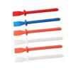 Mobestech 6pcs Glue Coat Silicone Glue Paint Glue Craft Silicone Glue DIY Handheld Smear Glue Leather Smear Glue Sheets, Scraper, Spatula, Tool,