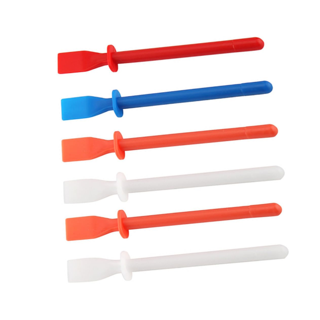 

Mobestech 6 шт. Клей-покрытие Силиконовый клей Краска Клей Поделки Силиконовый клей Сделай сам Ручной Мажущий клей Клей для кожи Листы, Скребок, Шпатель, Инструмент,