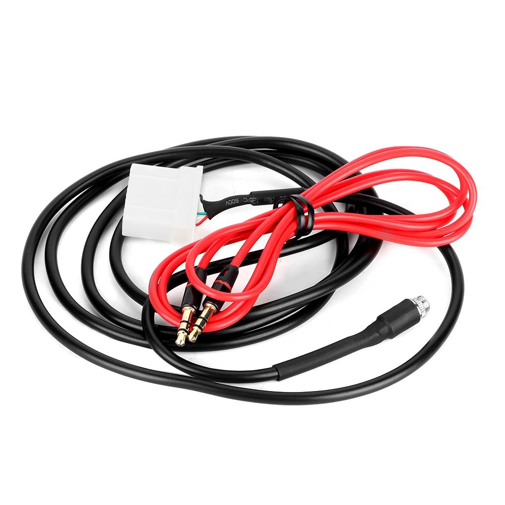 Car Radio AUX Adapter Cable 3.5mm Female Fits for Mazda 3 6 2006  2013