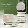 Baicaoyuan Portable Pill Organizer, Weekly Pill Box, Seven-Day Travel Pill Dispenser, Personal  Organizer, Sealed Moisture-Proof Large Capacity