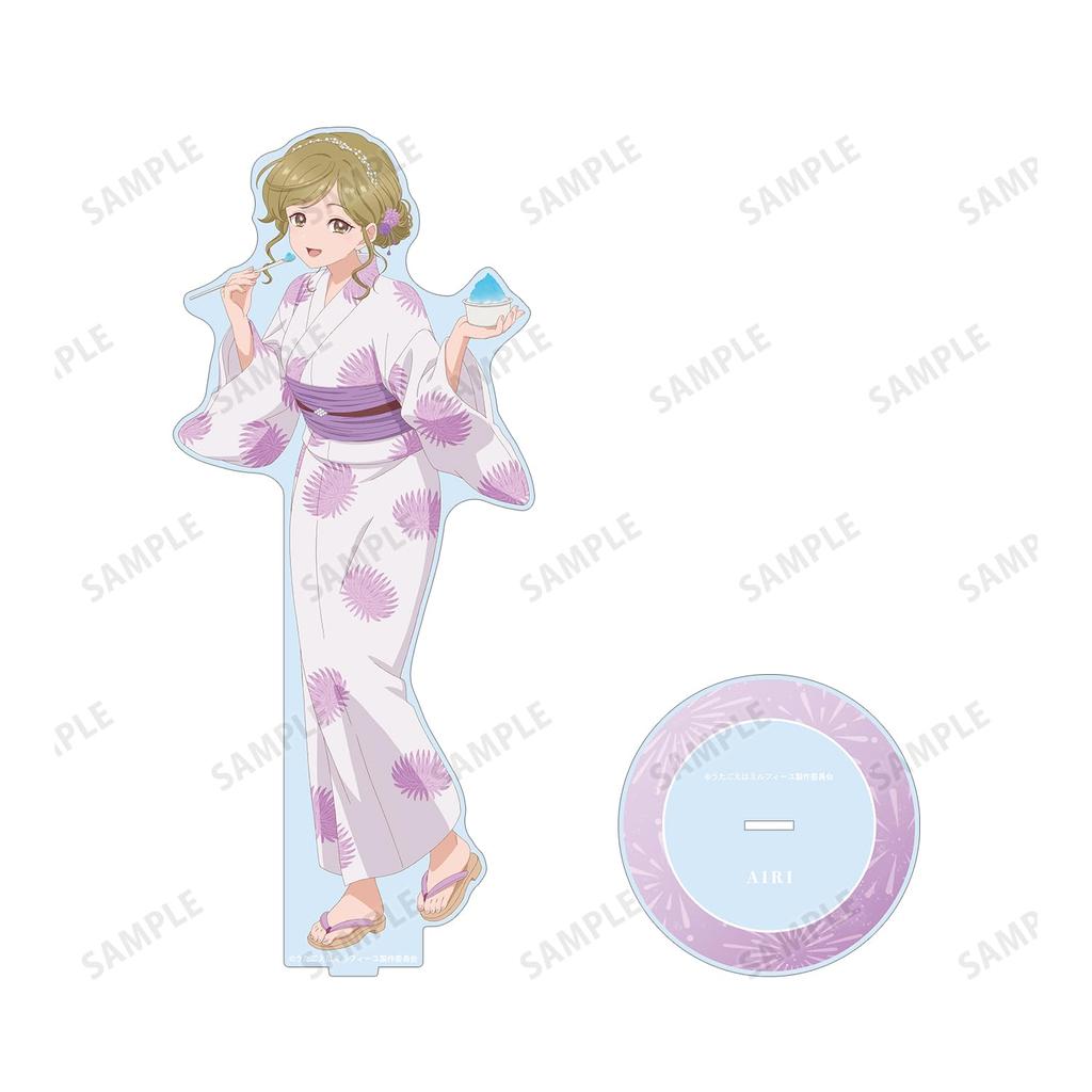 TV anime wa Original illustration of Airi Summer Festival Extra large acrylic stand "Utagoe Mille-feuille" ver.