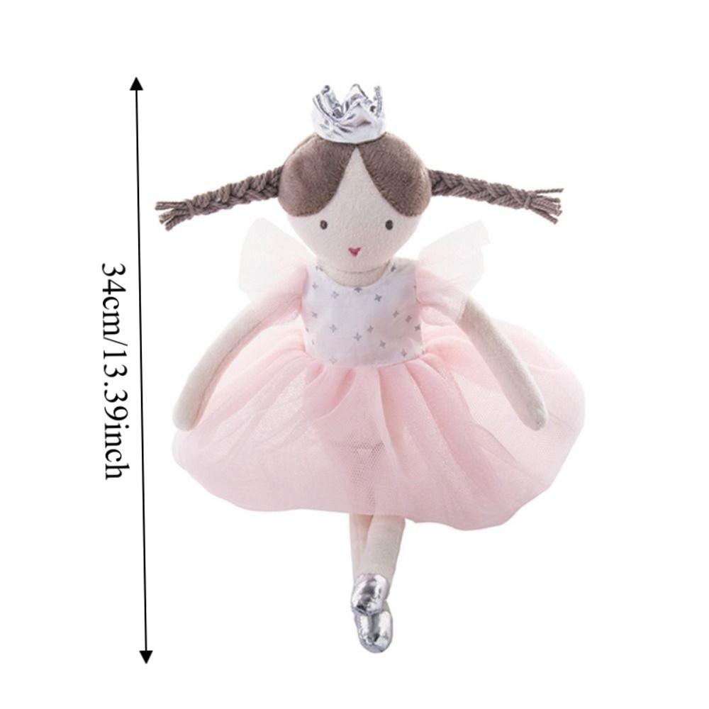 Princess Crown Stuffed Toy High Quality Soft Toy Mate Plush Doll Children