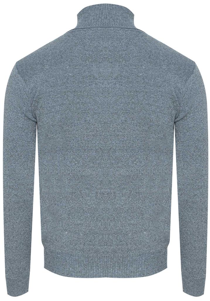 Men' Turtleneck Sweater - S8526 Light Gray