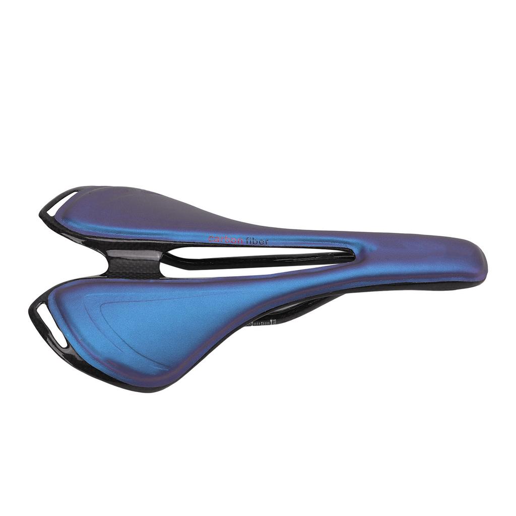 3K Carbon Hollow Saddle Light Mountain Bike Seat Cushion for Riding Cycling