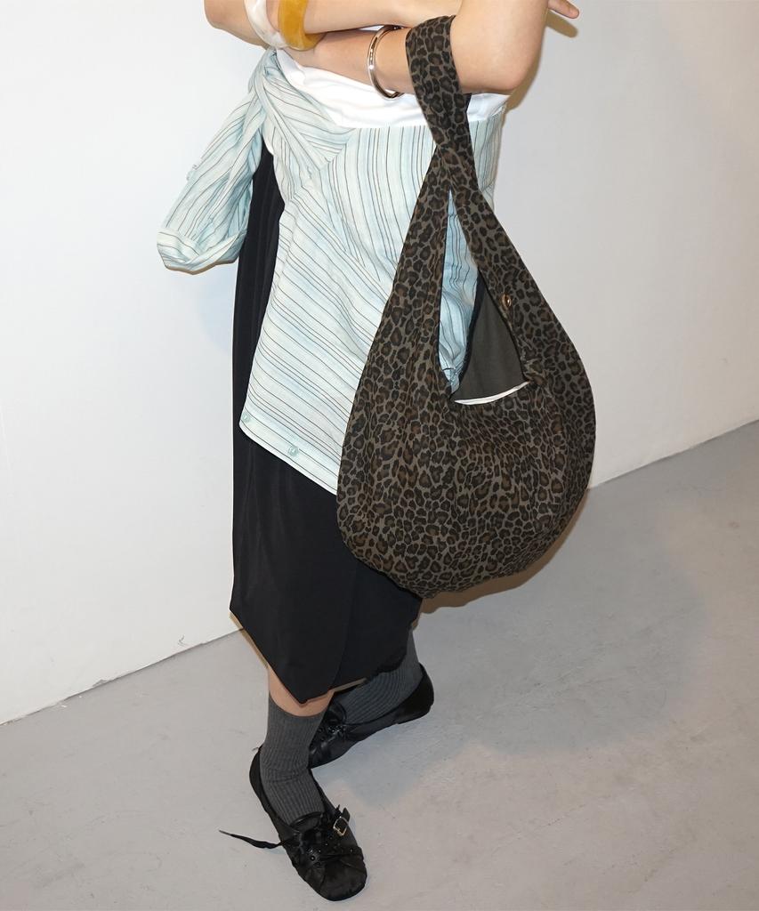 Salbol Fig Leopard Bag [Brown]