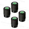 4pcs/1set Four-leaf Clover Logo For Alfa Romeo Giulietta Giulia Mito Car Valve Caps Wheel Tires Air Tyre Stem Protective Cover nsf154