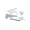 Polished Aluminum Alternator Bracket Kit for Small Block 289 302 Cars