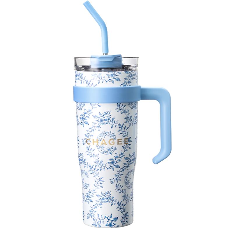 CHAGEE Large Capacity Stainless Steel Vacuum Insulated Straw Cup