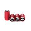 Cup Holders Badge Car Wheel Valve Caps Tire Dust Cover 3D Metal Auto Valve For Volkswagen VW Jetta MK4 TSI Rline TDI MK7 Golf6 7