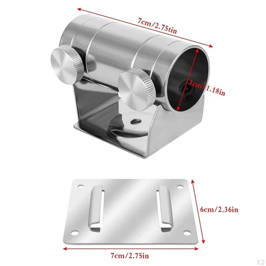 Stojan na rybářský box, stojan na slunečník, nastavitelný, odnímatelný, snadno instalovatelný, vysoký