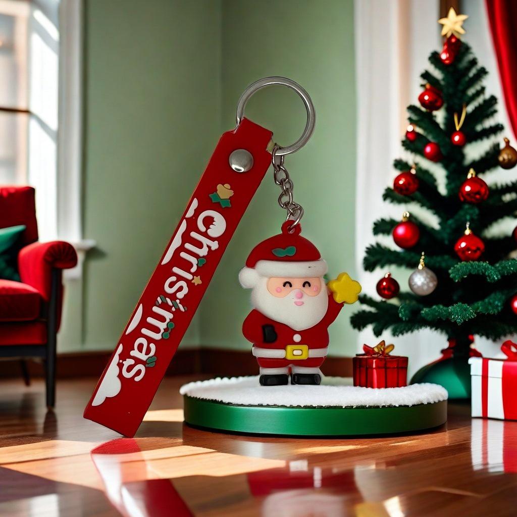 Adorable Santa Claus Christmas Keychain | Portable & Exquisite Gift