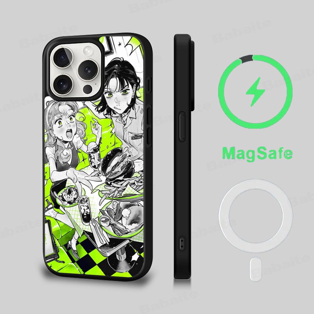 A-Aya O-Oosawa K-Koga M-Mitsuki Phone Case Magnetic Case For IPhone 16 14 13 12 11 15 Pro Max Plus For Magsafe Wireless Charge