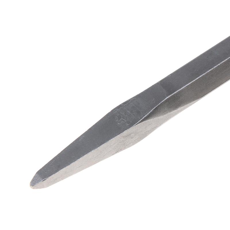Durable Hexagonal Shank Slotting Chisel Steel Flat Head Impact Bit Wear-Resistant High Hardness Impact Drill Bit Brick