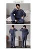 Men's Korean Style Cotton Pajamas Set - Autumn, Long Sleeve, Casual, Loose Fit
