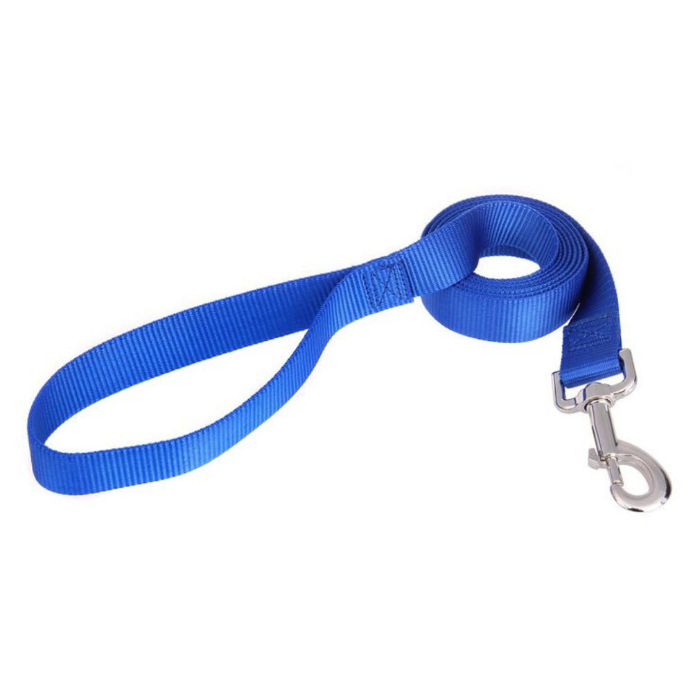 Solid Color Animal Supplies Training Strap Nylon Rope Pet Leash Walking Harness Dog Cat Lead Wire