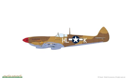 Eduard 1/72 Weekend Edition US Army Air Forces Spitfire Mk.8 Plastic Model Kit EDU7462