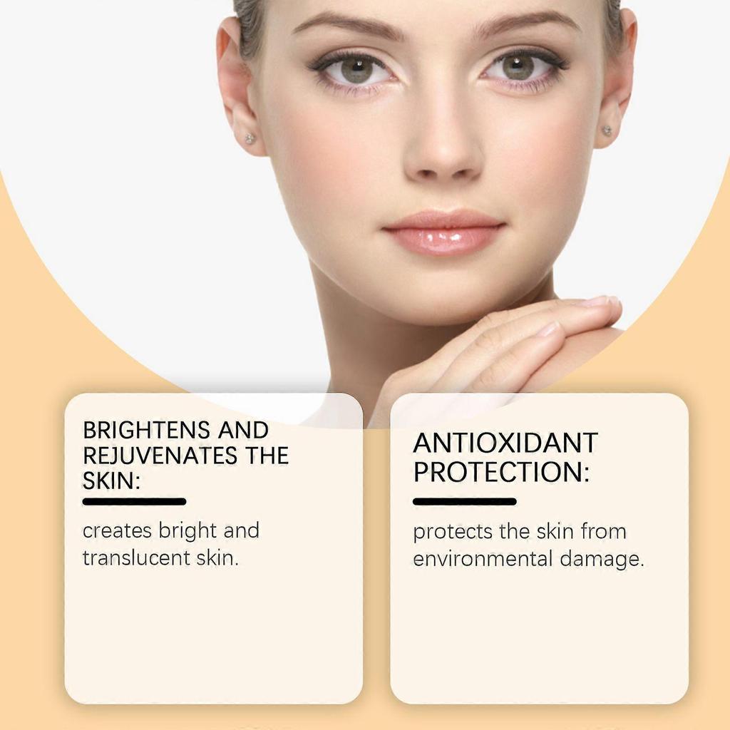 Hoygi Vitamin C Essence Is A Skin Care Essence That Keeps The Facial Skin Tender, Moisturized, Bright And Hydrated