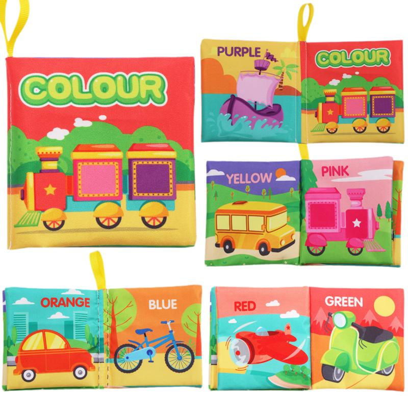 

Интерактивная тканевая книжка для малышей для эмоционального, зрительного, интеллектуального и образовательного развития Traffic