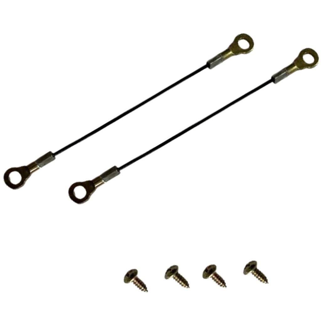 PPIOOY Motorcycle Rear Box Mounting Hardware Stopper Wire Set of